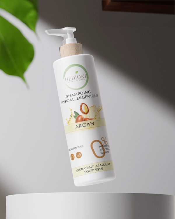 Shampoing à l'huile d'argan, Hédione