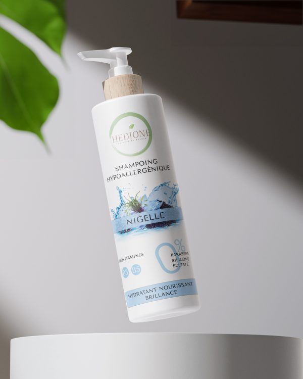 shampoing à la nigelle , Hédione