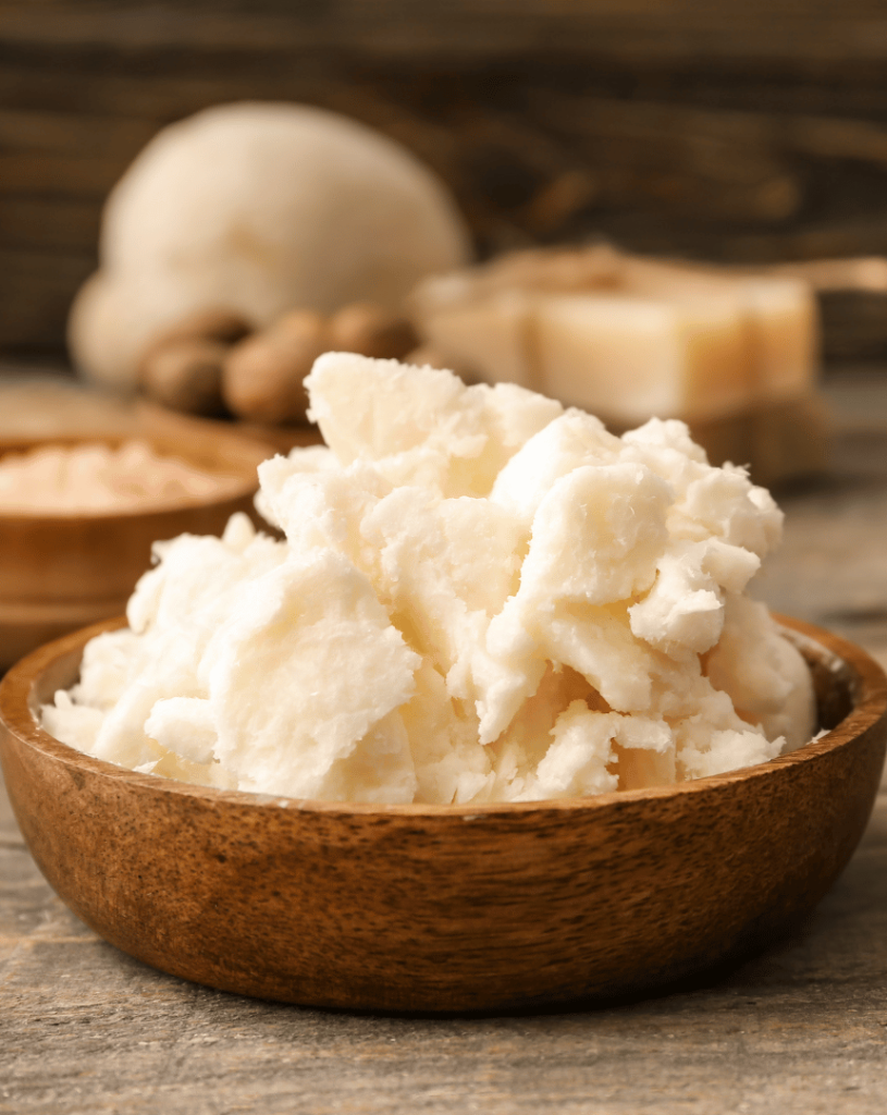 Gamme soins cheveux karité : Hédione, soins peau et cheveux