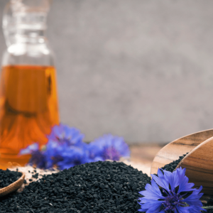 Gamme de soins cheveux à la nigelle, Hedione